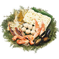 海鮮かに鍋（２～３人前）