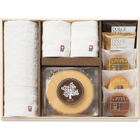 ココロ　今治タオル・バウムクーヘンセット