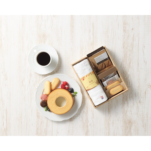 ココロ　今治タオル・スイーツセット（お名入れ）のサムネイル画像1