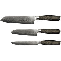 煌刃乃波　ダマスカス包丁３本セット