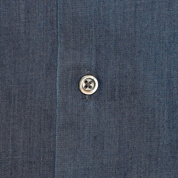 デニムシャツ【サイズＬ】 ＮＡＶＹのサムネイル画像7