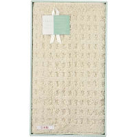 フィール綿混ワイドバスマット