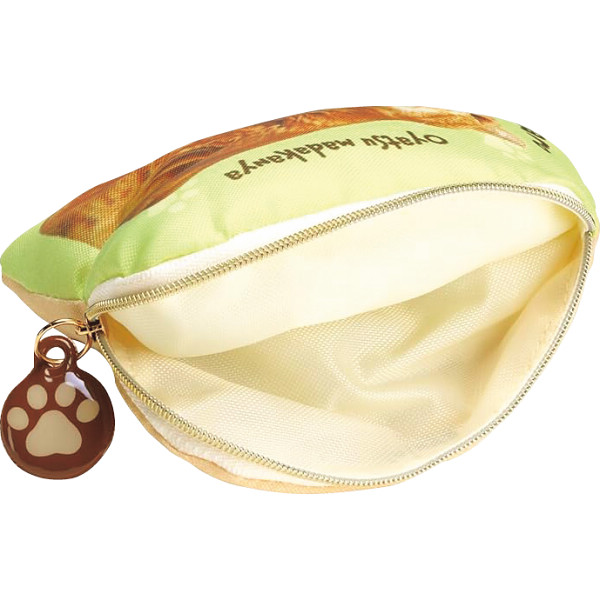 ダイカットポーチ　茶太郎・きなこのサムネイル画像1