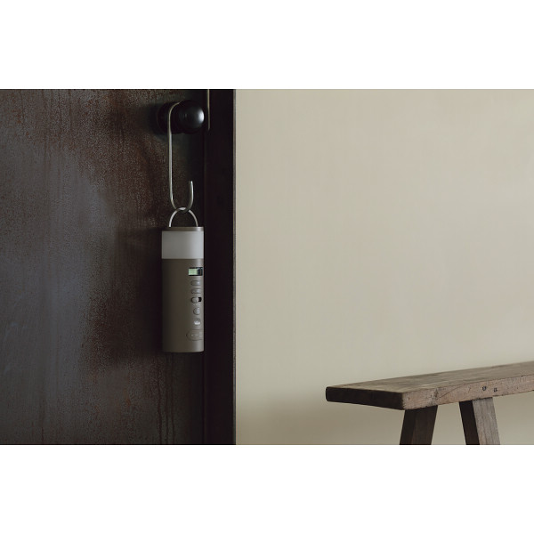 プラスマイナスゼロ　防災ラジオ ブラウングレーのサムネイル画像1