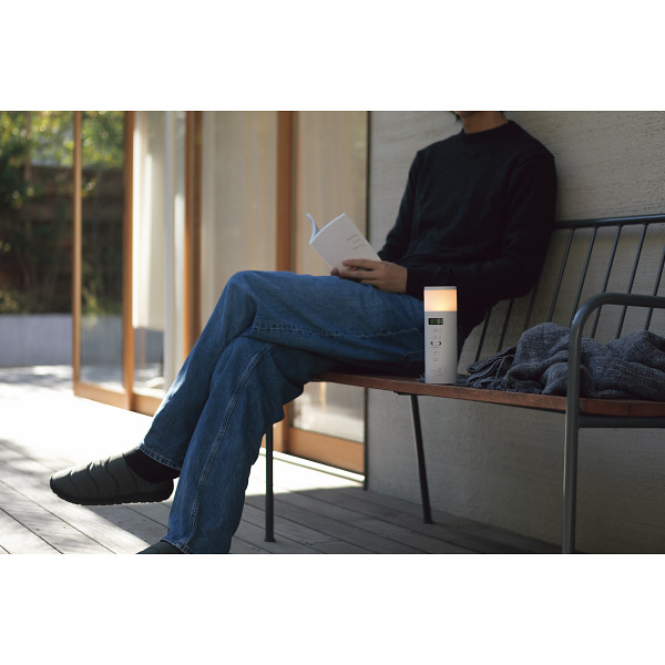 プラスマイナスゼロ　防災ラジオ ホワイトのサムネイル画像2