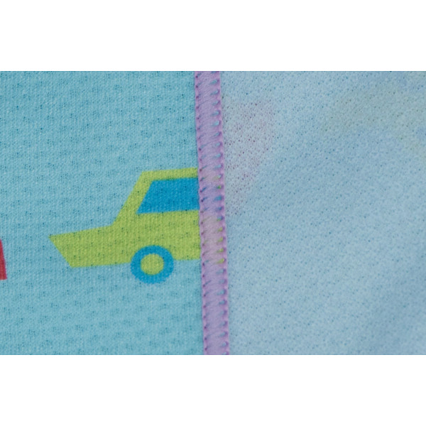 キッズクールタオル ブーブー　グリーンのサムネイル画像1