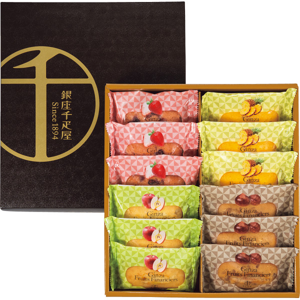 銀座千疋屋 銀座フルーツフィナンシェ12個