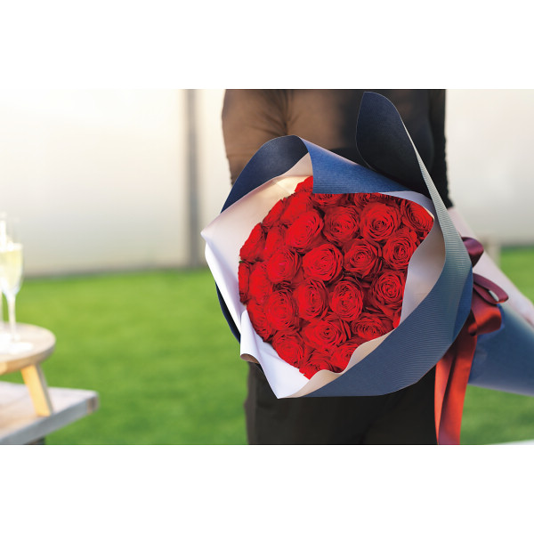 赤バラ花束（３３本） レッドのサムネイル画像2