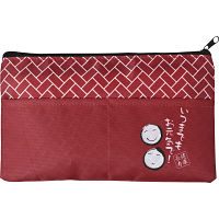 健康長寿　ポケット付ポーチ