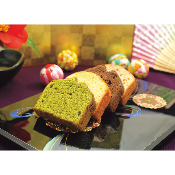 金澤兼六製菓　宇治抹茶と３種ケーキセットのサムネイル画像1