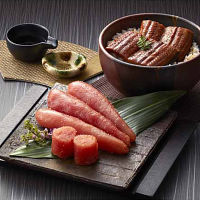 うなぎ蒲焼切身・無着色辛子明太子詰合せ