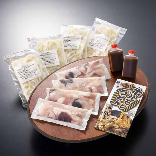 岡山津山ホルモンうどんセットのサムネイル画像1