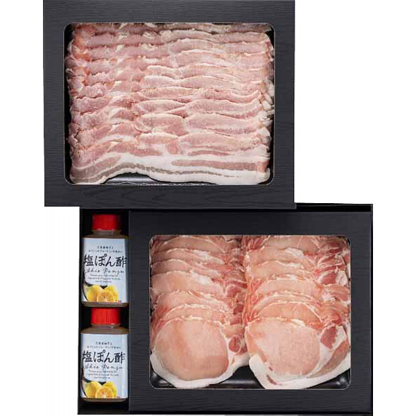 岡山おかやまピーチポークしゃぶしゃぶセットのサムネイル画像1