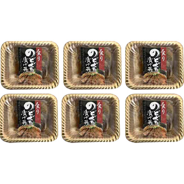 山口炙りのどぐろ漬け丼の具計６パックのサムネイル画像1