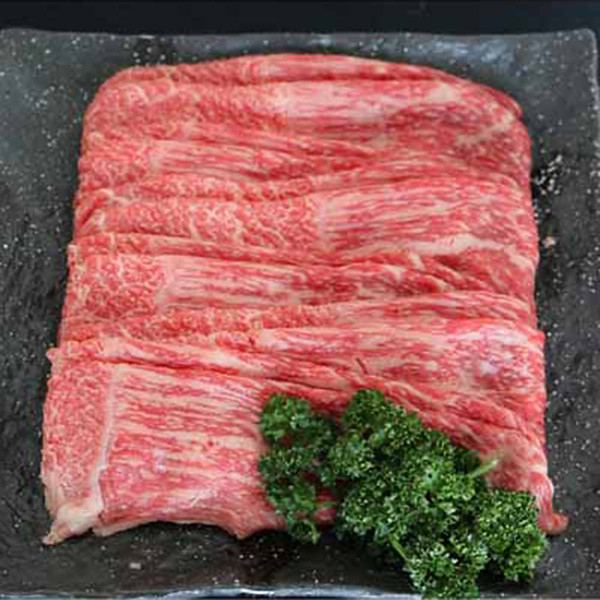 群馬赤城山麓牛（交雑種）モモすき焼き用のサムネイル画像1