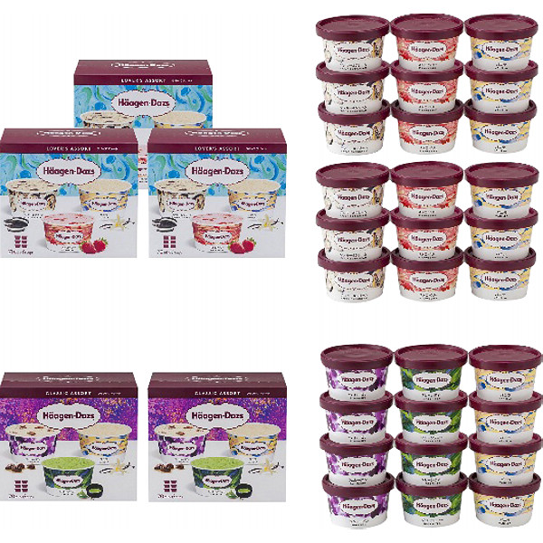 「ハーゲンダッツ」アソートバラエティ５種３０個のサムネイル画像1