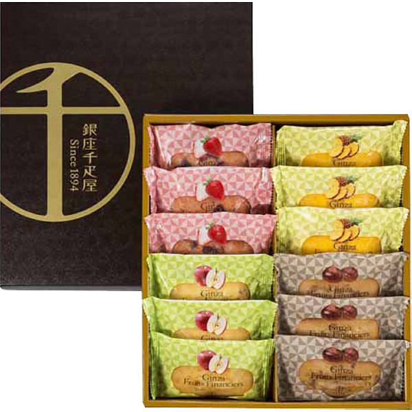 「銀座千疋屋」銀座フルーツフィナンシェ１２個のサムネイル画像2