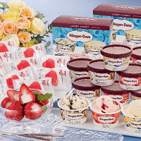 ハーゲンダッツ＆苺アイス