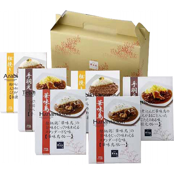 福岡「博多華味鳥」カレーセット６食入りのサムネイル画像1