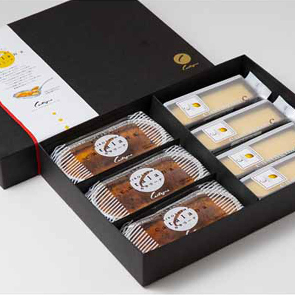 広島「カスターニャ」カタラーナ＆レモンチーズケーキセットのサムネイル画像2