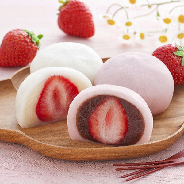 京都「養老軒」博多あまおうまるごと苺大福