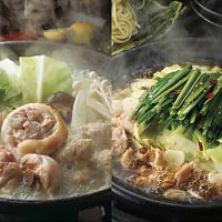 福岡「博多華味鳥」水たき・もつ鍋食べ比べセット