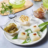 京都「京五山」わらび餅＆くずもちはんなりセット