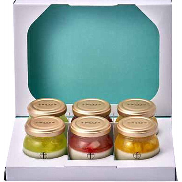 「銀座千疋屋」銀座フルーツ杏仁詰合せ６個のサムネイル画像1