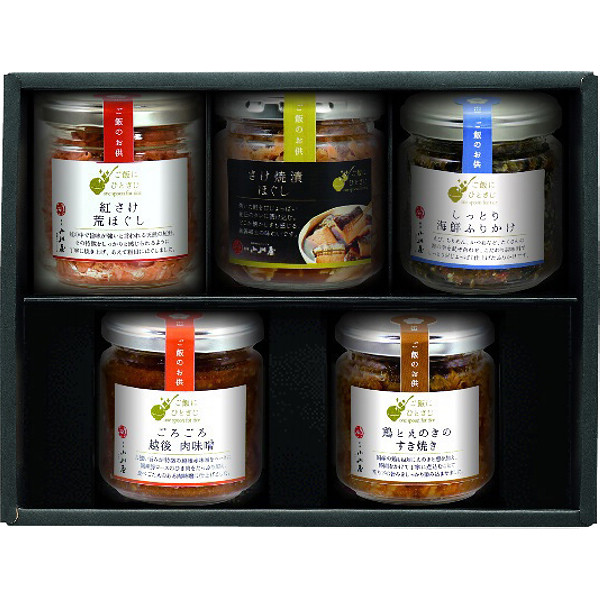 新潟「小川屋」ご飯にひとさじ５本セットのサムネイル画像1