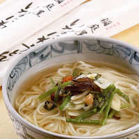 秋田「京家」稲庭手揉饂飩