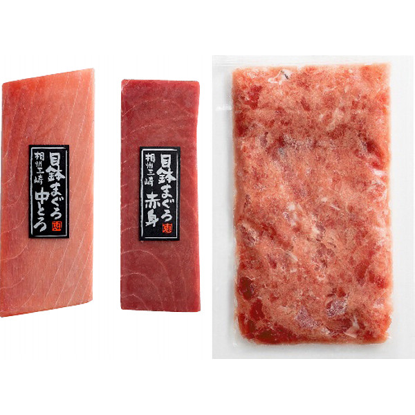 神奈川「三浦三崎」目鉢まぐろの詰合せのサムネイル画像1