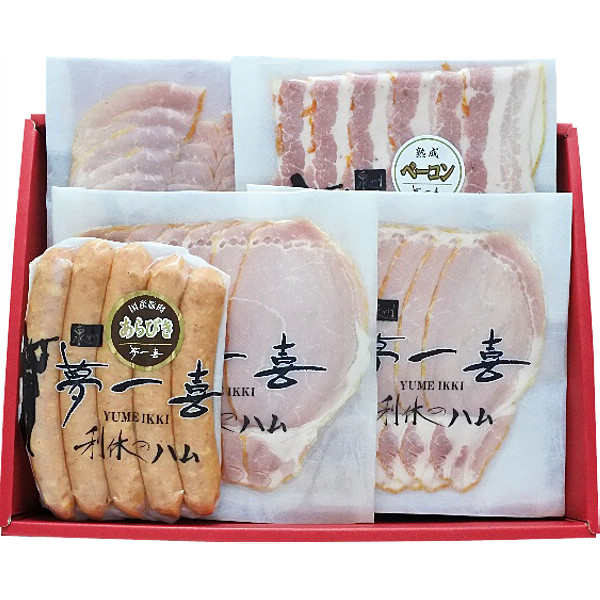 大阪「夢一喜」熟成ハム・ウインナー詰合せのサムネイル画像2