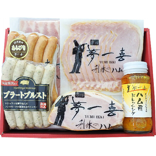 大阪「夢一喜」熟成ハム・ウインナー詰合せのサムネイル画像2