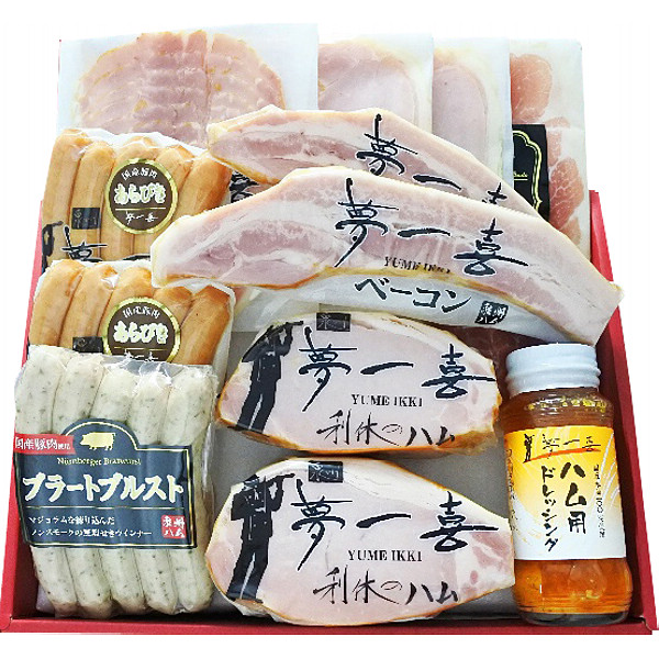 大阪「夢一喜」熟成ハム・ウインナー詰合せのサムネイル画像2