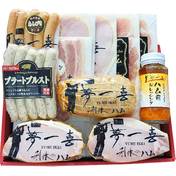 大阪「夢一喜」熟成ハム・ウインナー詰合せのサムネイル画像2