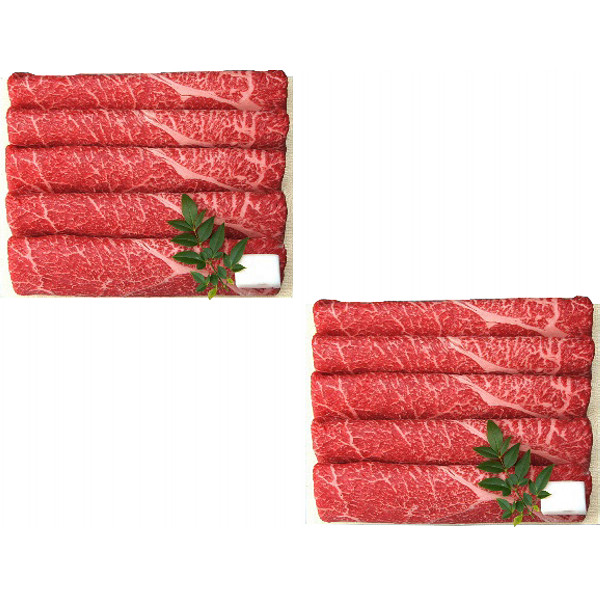 兵庫「三田屋総本家」黒毛和牛モモすきしゃぶ用のサムネイル画像1