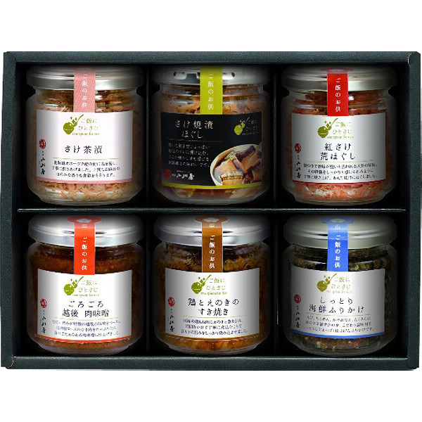 新潟「小川屋」ご飯にひとさじ６本セットのサムネイル画像1