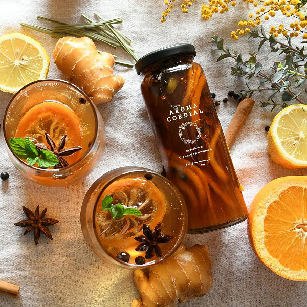 フルーツコンポート、アロマコーディアル７本セットのサムネイル画像1