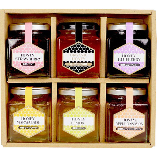 大阪「久保養蜂園」キューブハニージャムセットのサムネイル画像1