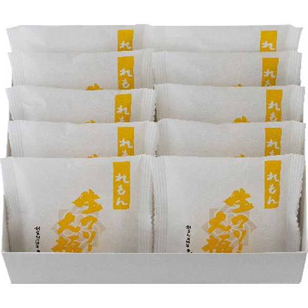 岡山創業明治四年「福井堂」生クリーム大福瀬戸内レモンのサムネイル画像1