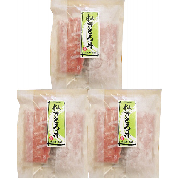 静岡「石原水産」簡単調理ねぎとろ丼の具６食セットのサムネイル画像1