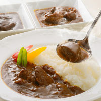 お肉屋さんの黒毛和牛カレーセット