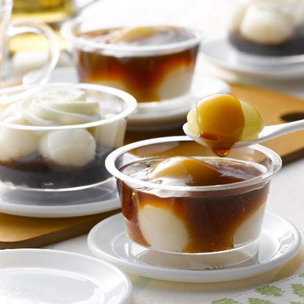 北海道「シロマルカフェ」白玉スイーツセットのサムネイル画像1