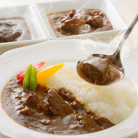 お肉屋さんの黒毛和牛カレーセット
