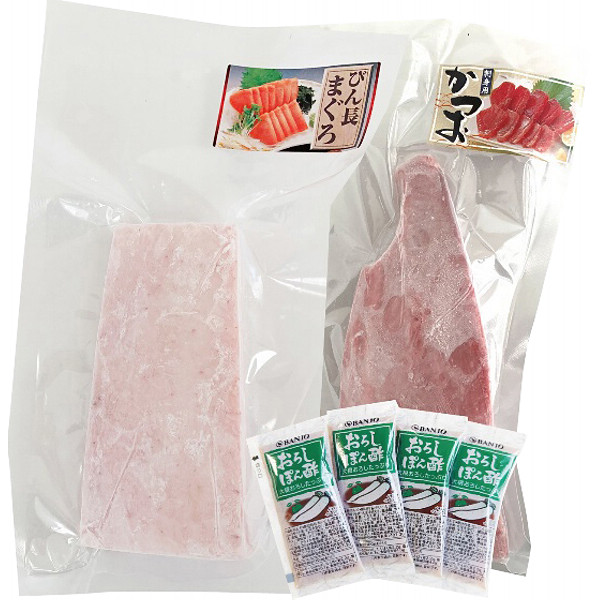 静岡一本釣りびん長鰹尽くしのサムネイル画像1