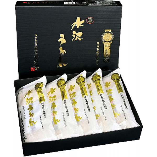 群馬「万葉亭」水沢うどん詰め合わせのサムネイル画像1