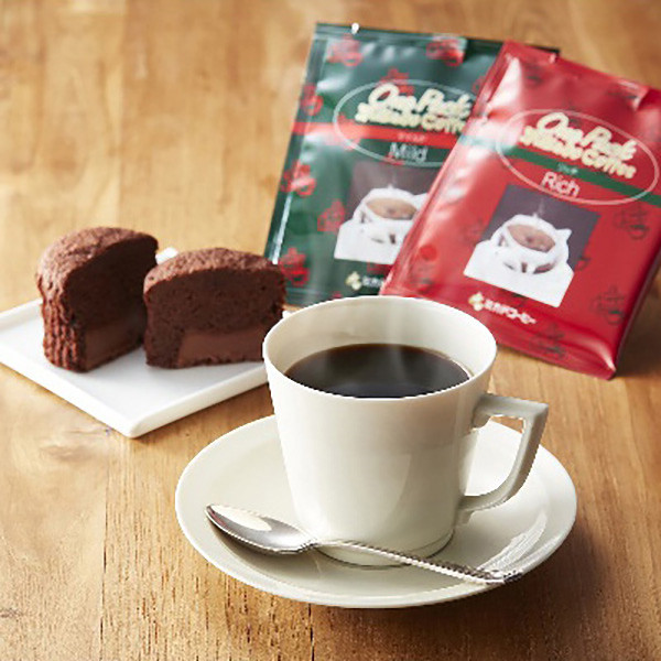 ミカド珈琲ワンパックコーヒー＆トリュフショコラケーキのサムネイル画像1