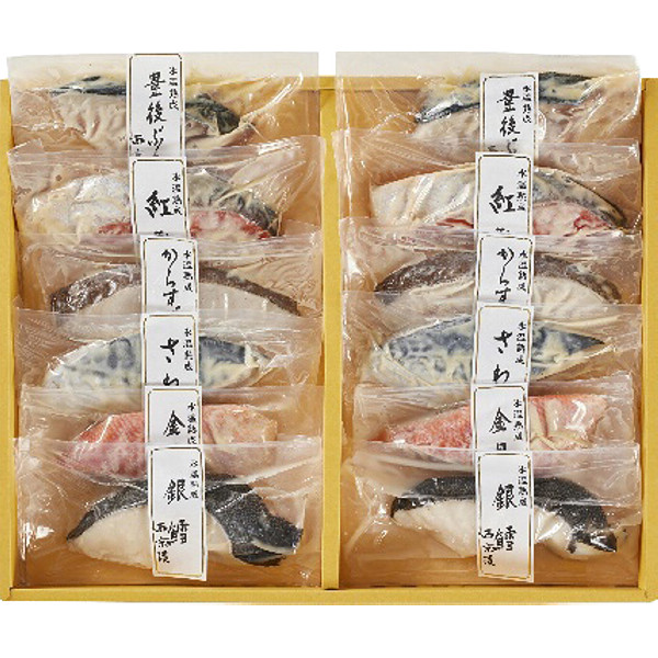 山陰大松氷温熟成西京漬けギフトセット１２切「煌」のサムネイル画像1