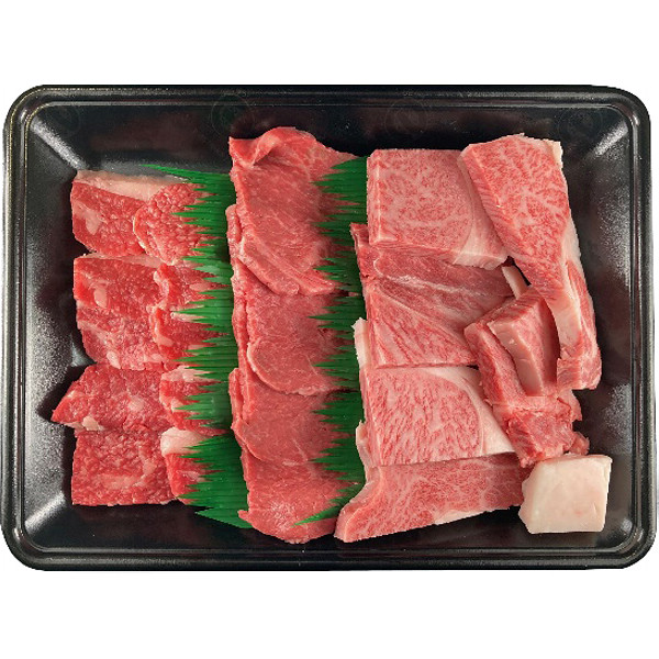 萬野和牛焼肉用３種（リブロース・ブリスケ・内平）計４００ｇのサムネイル画像1