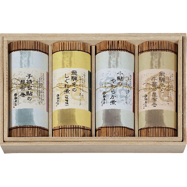 創業明治１０年鵜舞屋桐箱入り佃煮ギフト匠のこだわりのサムネイル画像1